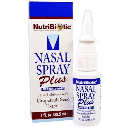 NUTRIBIOTIC, NASAL SPRAY PLUS WITH GRAPEFRUIT SEED EXTRACT, 1 FL OZ / 29.5ml