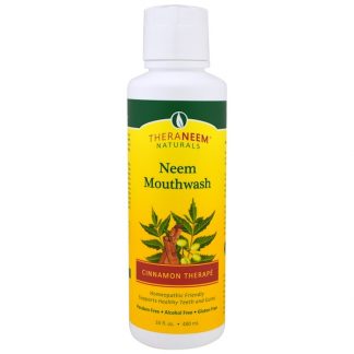 ORGANIX SOUTH, THERANEEM NATURALS CINNAMON THERAP?, NEEM MOUTHWASH, 16 FL OZ / 480ml