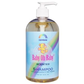 RAINBOW RESEARCH, BABY OH BABY, HERBAL SHAMPOO, SCENTED, 16 FL OZ