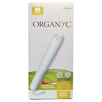 ORGANYC, TAMPONS, 16 REGULAR TAMPONS