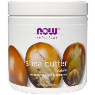 NOW FOODS, SOLUTIONS, SHEA BUTTER, 7 FL OZ / 207ml