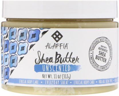 EVERYDAY SHEA, SHEA BUTTER, UNSCENTED, 11 OZ / 312g