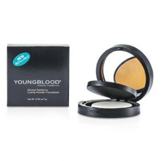 YOUNGBLOOD MINERAL RADIANCE CREME POWDER FOUNDATION - # TOFFEE 7G/0.25OZ