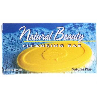 NATURE'S PLUS, NATURAL BEAUTY CLEANSING BAR, 3 1/2 OZ / 99.2g