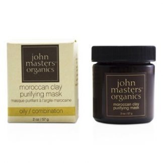 JOHN MASTERS ORGANICS MOROCCAN CLAY PURIFYING MASK (FOR OILY/ COMBINATION SKIN) 57G/2OZ