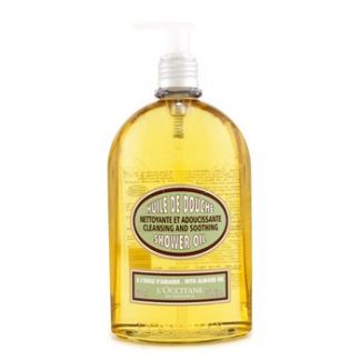 L'OCCITANE ALMOND CLEANSING &AMP; SOOTHING SHOWER OIL 500ML/16.7OZ