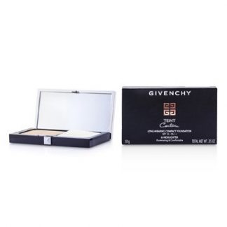 GIVENCHY TEINT COUTURE LONG WEAR COMPACT FOUNDATION &AMP; HIGHLIGHTER SPF10 - # 4 ELEGANT BEIGE 10G/0.35OZ