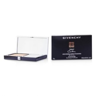 GIVENCHY TEINT COUTURE LONG WEAR COMPACT FOUNDATION &AMP; HIGHLIGHTER SPF10 - # 5 ELEGANT HONEY 10G/0.35OZ