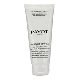 PAYOT LES DEMAQUILLANTES MASQUE D'TOX DETOXIFYING RADIANCE MASK - FOR NORMAL TO COMBINATION SKINS (SALON SIZE) 200ML/6.7OZ