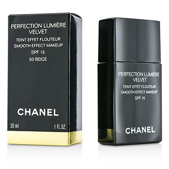 CHANEL PERFECTION LUMIERE VELVET SMOOTH EFFECT MAKEUP SPF15 - # 50 BEIGE  30ML/1OZ trang điểm việt nam Makeup Vietnam