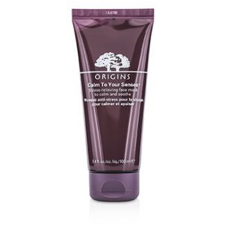 ORIGINS CALM TO YOUR SENSES STRESS-RELIEVING FACE MASK 100ML/3.4OZ