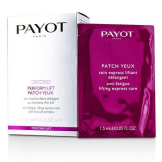 PAYOT PERFORM LIFT PATCH YEUX - FOR MATURE SKINS 10X1.5ML/0.05OZ