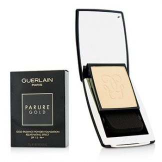 GUERLAIN PARURE GOLD REJUVENATING GOLD RADIANCE POWDER FOUNDATION SPF 15 - # 01 BEIGE PALE 10G/0.35OZ