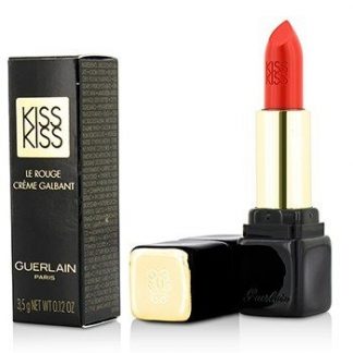 GUERLAIN KISSKISS SHAPING CREAM LIP COLOUR - # 345 ORANGE FIZZ 3.5G/0.12OZ