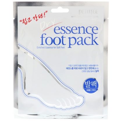 PETITFEE, DRY ESSENCE FOOT PACK, 1 PAIR