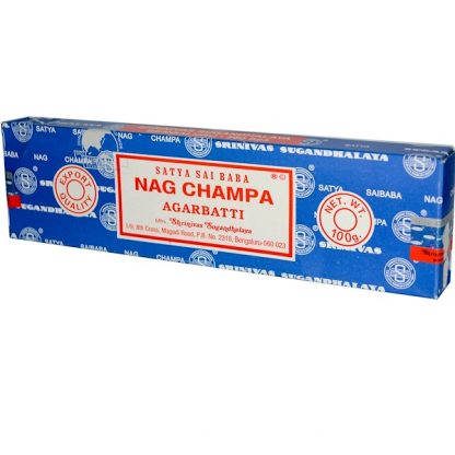 SAI BABA, SATYA, NAG CHAMPA, AGARBATTI INCENSE STICKS, 100 G