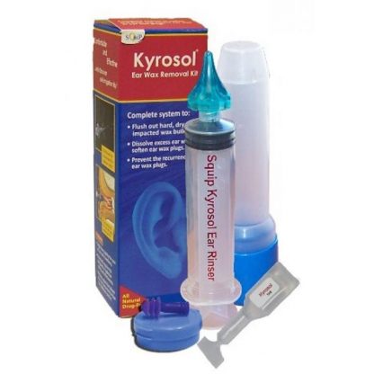 SQUIP, KYROSOL, EAR WAX REMOVAL KIT, 5 PIECE KIT