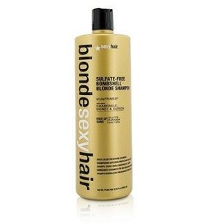 SEXY HAIR CONCEPTS BLONDE SEXY HAIR SULFATE-FREE BOMBSHELL BLONDE SHAMPOO (DAILY COLOR PRESERVING) 1000ML/33.8OZ