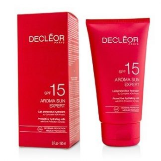 DECLEOR AROMA SUN EXPERT PROTECTIVE HYDRATING MILK MEDIUM PROTECTION SPF 15 - TUBE 150ML/5OZ