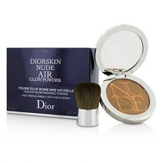 CHRISTIAN DIOR DIORSKIN NUDE AIR HEALTHY GLOW RADIANCE POWDER (WITH KABUKI BRUSH) - # 003 WARM TAN 10G/0.35OZ