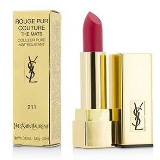 YVES SAINT LAURENT ROUGE PUR COUTURE THE MATS - # 211 DECADENT PINK 3.8G/0.13OZ