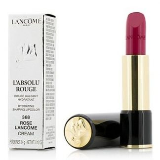 LANCOME L' ABSOLU ROUGE HYDRATING SHAPING LIPCOLOR - # 368 ROSE LANCOME (CREAM) 3.4G/0.12OZ