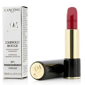 LANCOME L' ABSOLU ROUGE HYDRATING SHAPING LIPCOLOR - # 371 PASSIONNEMENT (CREAM) 3.4G/0.12OZ