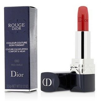 CHRISTIAN DIOR ROUGE DIOR COUTURE COLOUR COMFORT &AMP; WEAR LIPSTICK - # 080 RED SMILE 3.5G/0.12OZ