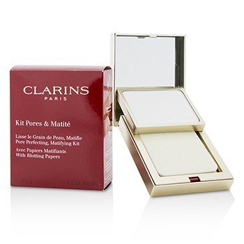 CLARINS PORE PERFECTING MATIFYING KIT WITH BLOTTING PAPERS 6.5G/0.2OZ