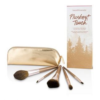 BAREMINERALS PLUSHEST TOUCH 5 PIECE BRUSH COLLECTION -
