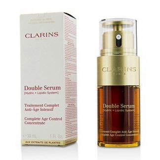 CLARINS DOUBLE SERUM (HYDRIC + LIPIDIC SYSTEM) COMPLETE AGE CONTROL CONCENTRATE 30ML/1OZ