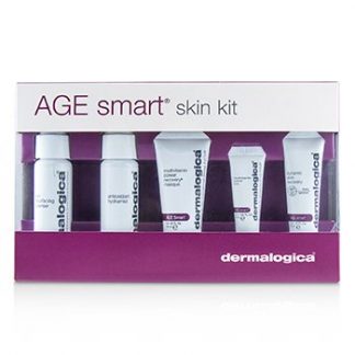 DERMALOGICA AGE SMART SKIN KIT (1X CLEANSER, 1X HYDRAMIST, 1X RECOVERY MASQUE, 1X SKIN RECOVERY SPF 50, 1X POWER FIRM) 5PCS