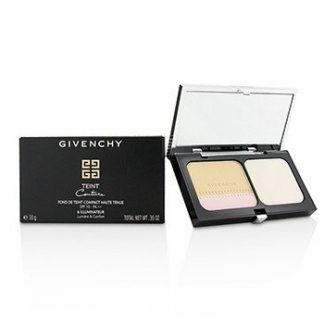 GIVENCHY TEINT COUTURE LONG WEAR COMPACT FOUNDATION &AMP; HIGHLIGHTER SPF10 - # 1 ELEGANT PORCELAIN 10G/0.35OZ