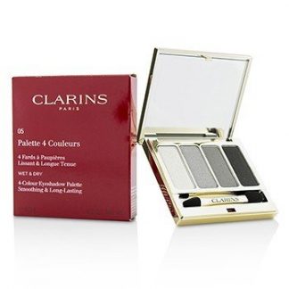 CLARINS 4 COLOUR EYESHADOW PALETTE (SMOOTHING &AMP; LONG LASTING) - #05 SMOKY 6.9G/0.2OZ