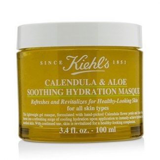 KIEHL'S CALENDULA &AMP; ALOE SOOTHING HYDRATION MASQUE - FOR ALL SKIN TYPES 100ML/3.4OZ