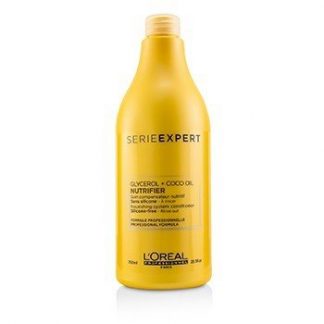 L'OREAL PROFESSIONNEL SERIE EXPERT - NUTRIFIER GLYCEROL + COCO OIL NOURISHING SYSTEM SILICONE-FREE CONDITIONER 750ML/25.3OZ