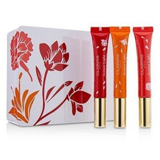 CLARINS INSTANT LIGHT NATURAL LIP PERFECTOR TRIO (LIMITED EDITION) 3PCS