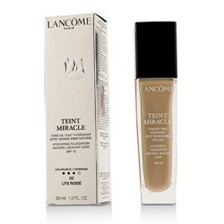 LANCOME TEINT MIRACLE HYDRATING FOUNDATION NATURAL HEALTHY LOOK SPF 15 - # 02 LYS ROSE 30ML/1OZ