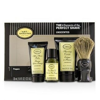 THE ART OF SHAVING THE 4 ELEMENTS OF THE PERFECT SHAVE MID-SIZE KIT - UNSCENTED 4PCS