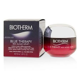 BIOTHERM BLUE THERAPY RED ALGAE UPLIFT VISIBLE AGING REPAIR FIRMING ROSY CREAM - ALL SKIN TYPES 50ML/1.69OZ