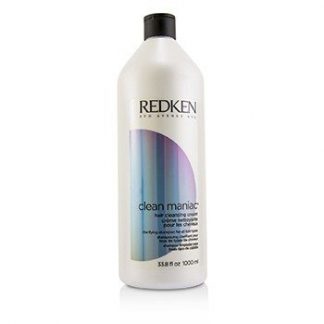 REDKEN CLEAN MANIAC HAIR CLEANSING CREAM CLARIFYING TREATMENT (FOR ALL HAIR TYPES) 1000ML/33.8OZ