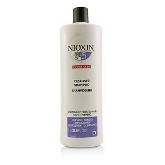 NIOXIN DERMA PURIFYING SYSTEM 5 CLEANSER SHAMPOO (CHEMICALLY TREATED HAIR, LIGHT THINNING, COLOR SAFE) 1000ML/33.8OZ