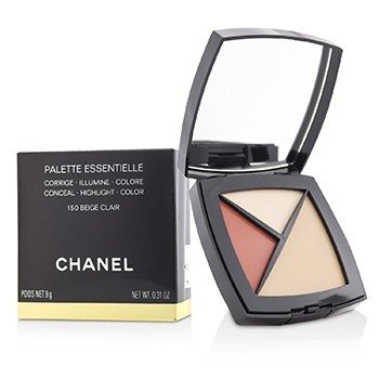 CHANEL PALETTE ESSENTIELLE (CONCEAL, HIGHLIGHT AND COLOR) - # 150 BEIGE  CLAIR 9G/0.31OZ