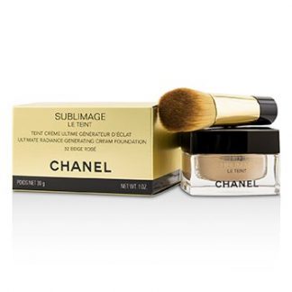 CHANEL SUBLIMAGE LE TEINT ULTIMATE RADIANCE GENERATING CREAM FOUNDATION - # 32 BEIGE ROSE 30G/1OZ