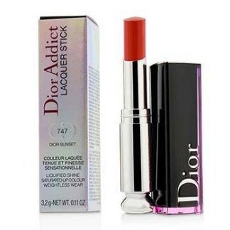 CHRISTIAN DIOR DIOR ADDICT LACQUER STICK - # 747 DIOR SUNSET 3.2G/0.11OZ