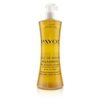 PAYOT HUILE DE DOUCHE RELAXANTE RELAXING CLEANSING BODY OIL WITH JASMINE &AMP; WHITE TEA EXTRACTS 400ML/13.5OZ
