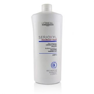 L'OREAL PROFESSIONNEL SERIOXYL GLUCOBOOST + INCELL BODIFYING CONDITIONER (COLOURED THINNING HAIR) 1000ML/33.8OZ