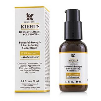 KIEHL'S DERMATOLOGIST SOLUTIONS POWERFUL-STRENGTH LINE-REDUCING CONCENTRATE (WITH 12.5% VITAMIN C + HYALURONIC ACID) 50ML/1.7OZ