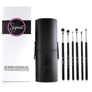 SIGMA BEAUTY MR. BUNNY ESSENTIAL KIT PROFESSIONAL BRUSH COLLECTION - # BLACK 13PCS