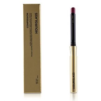 HOURGLASS CONFESSION ULTRA SLIM HIGH INTENSITY REFILLABLE LIPSTICK - # ONE TIME (AUBERGINE) 0.9G/0.03OZ